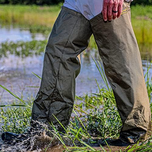 FROGG TOGGS Brush Hogg Heavy-Duty Nylon Bootfoot Hip Waterproof Fishing Wader for Fishing, Cleated Outsole - Image 4