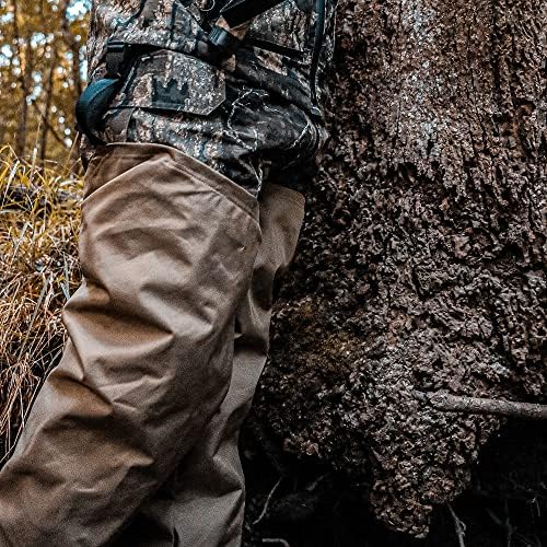 FROGG TOGGS Brush Hogg Heavy-Duty Nylon Bootfoot Hip Waterproof Fishing Wader for Fishing, Cleated Outsole - Image 5