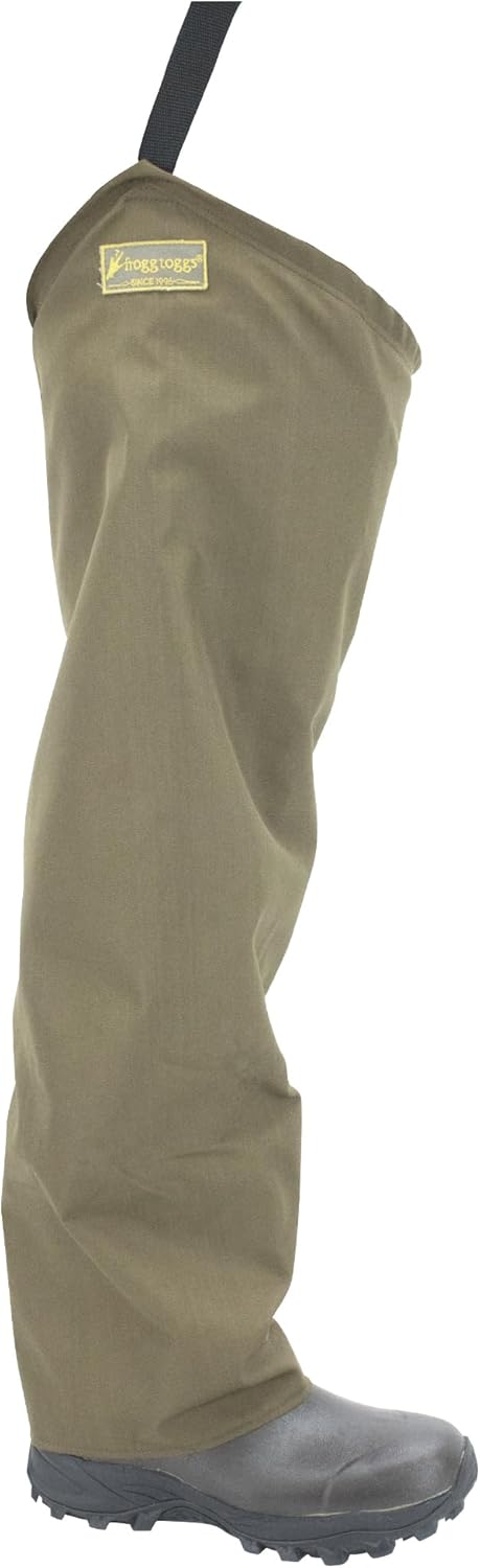 FROGG TOGGS Brush Hogg Heavy-Duty Nylon Bootfoot Hip Waterproof Fishing Wader for Fishing, Cleated Outsole - Image 9